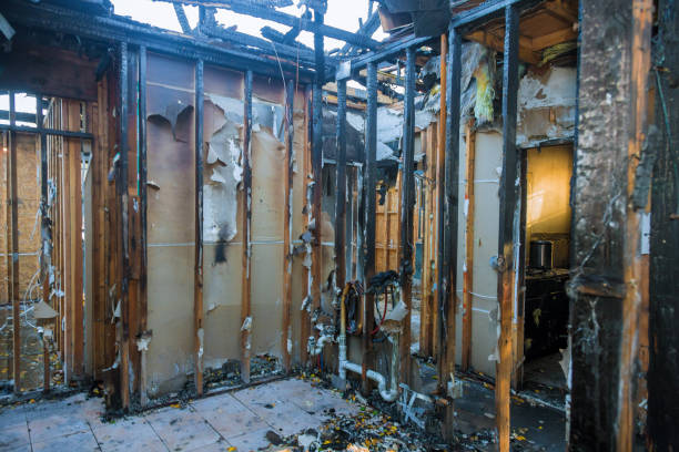 Professional Soot Cleanup technician working in Minneapolis, MN